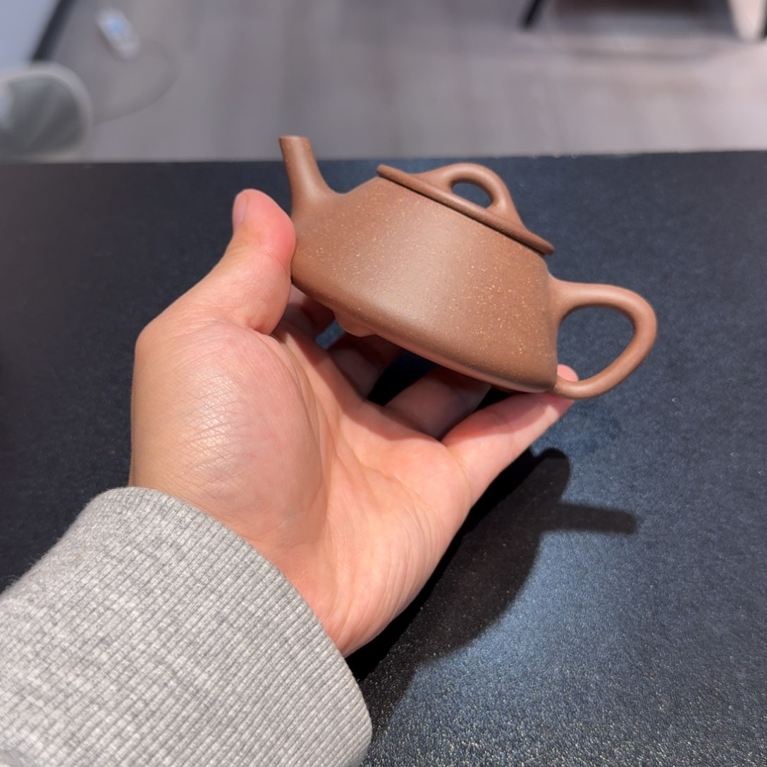 紫砂茶壶天青合瓢