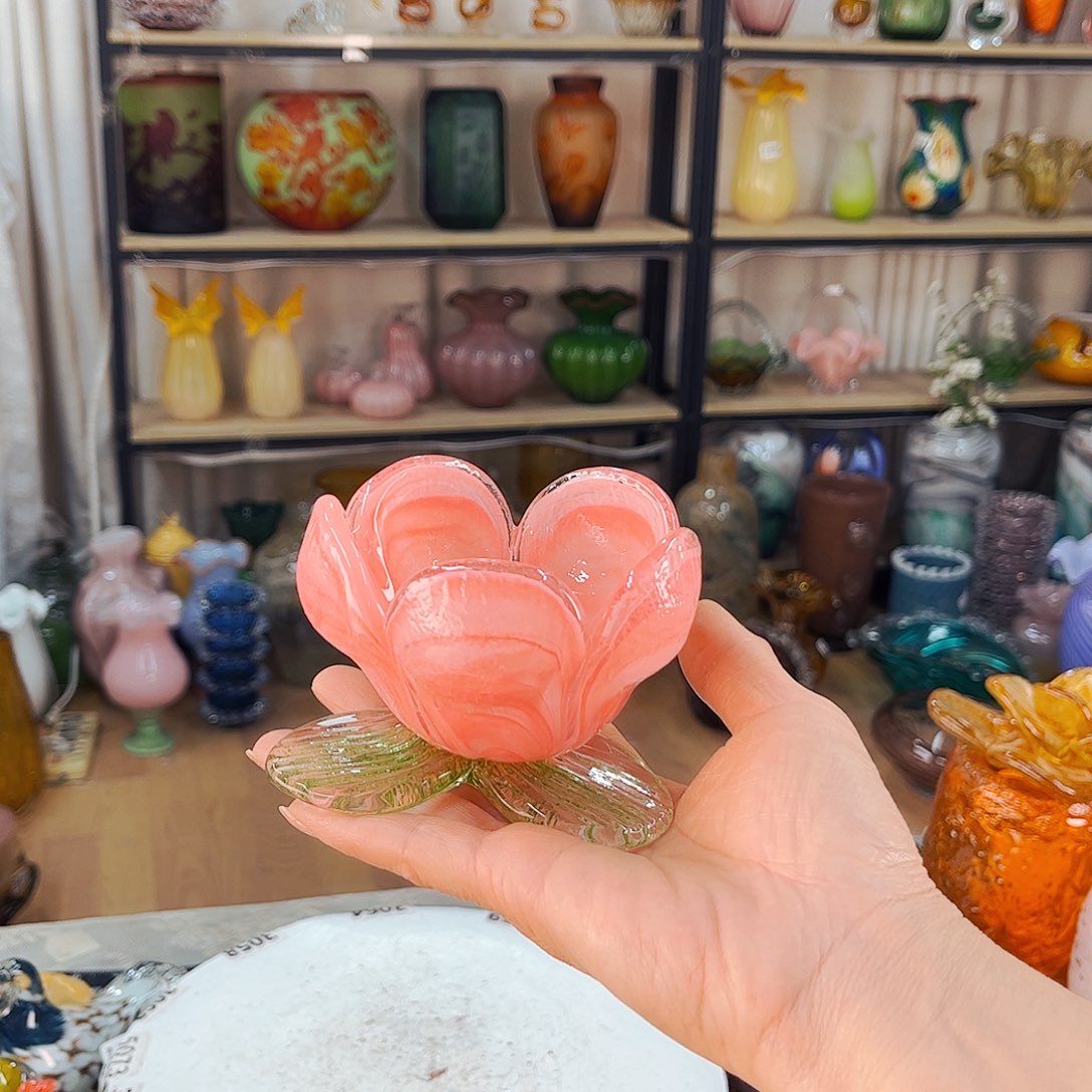 烛台花家悦琉璃工艺品