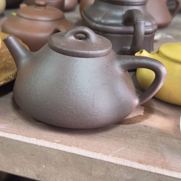 ****。紫砂茶壶天青子叶200cc