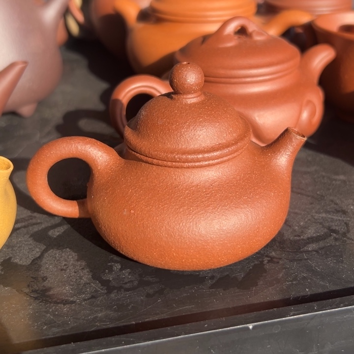 紫砂茶案紫泥容天130cc