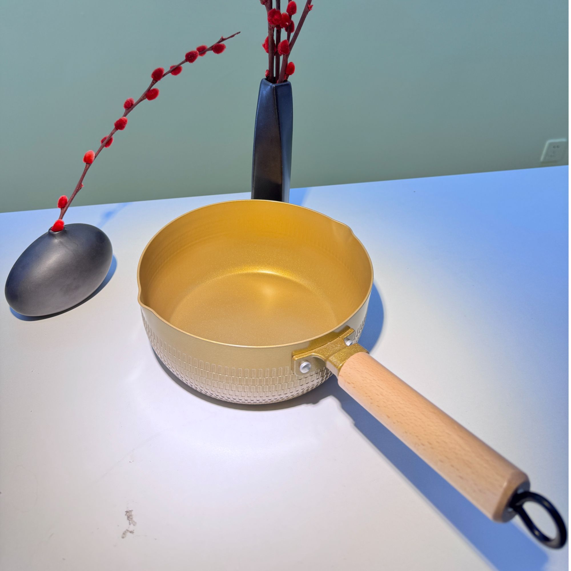 hhj日式雪平锅颜色随机