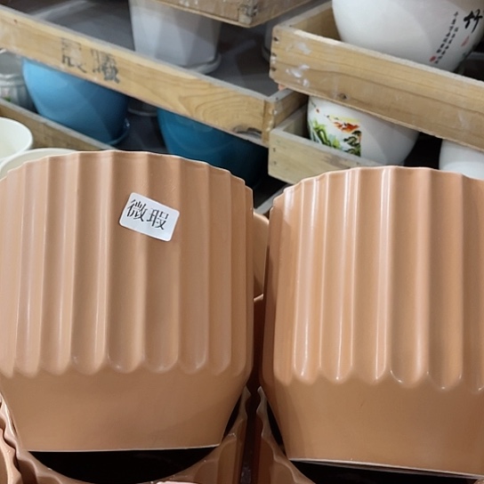 多肉绿植陶瓷花盆9.9包邮，有孔