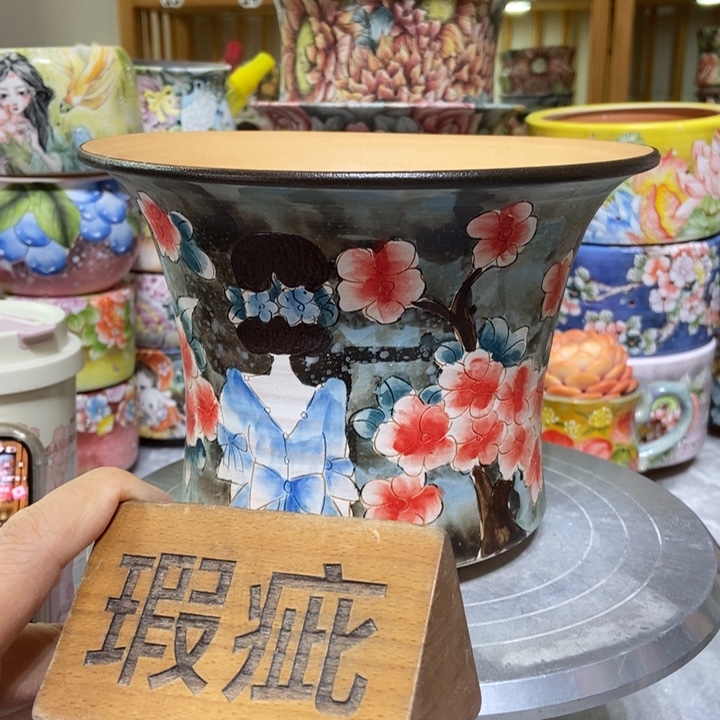 景德镇艺术手绘作品