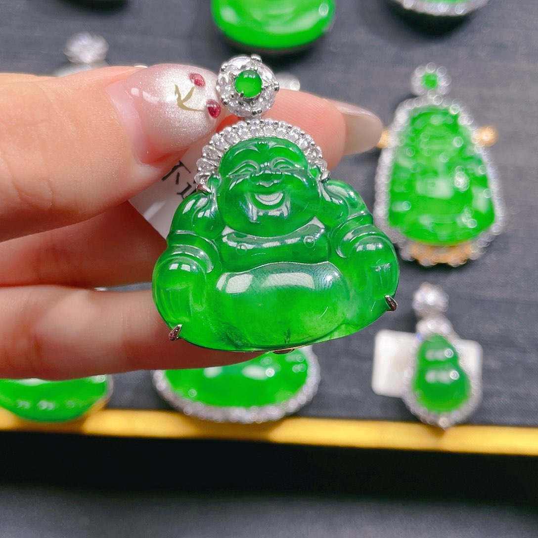 翡翠吊坠(不含链)未镶嵌