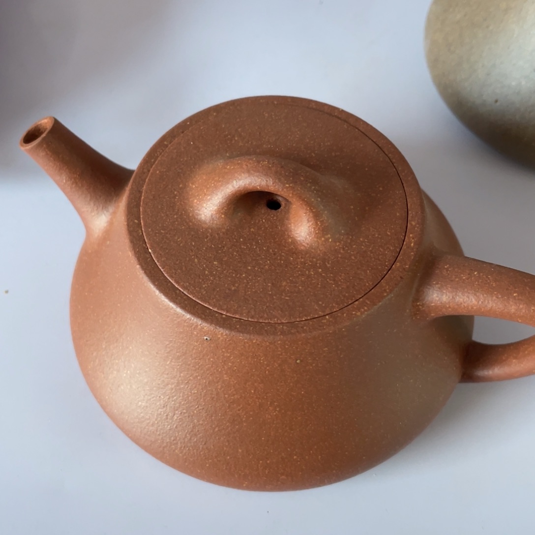 紫砂茶杯降坡泥柱瓢电
