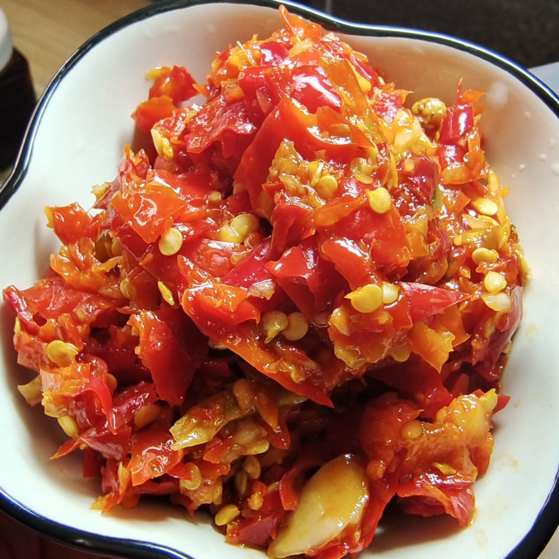 农家剁辣子酱400克一瓶两瓶起包邮