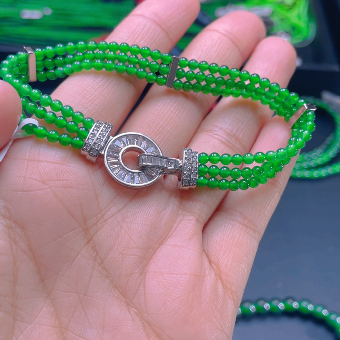 翡翠项链未镶嵌，1