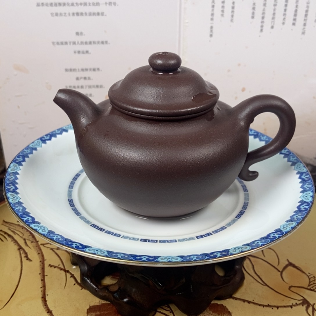 紫砂茶壶200容量宜兴紫砂壶