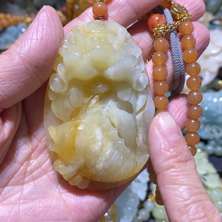 岫玉岫玉吊坠未镶嵌