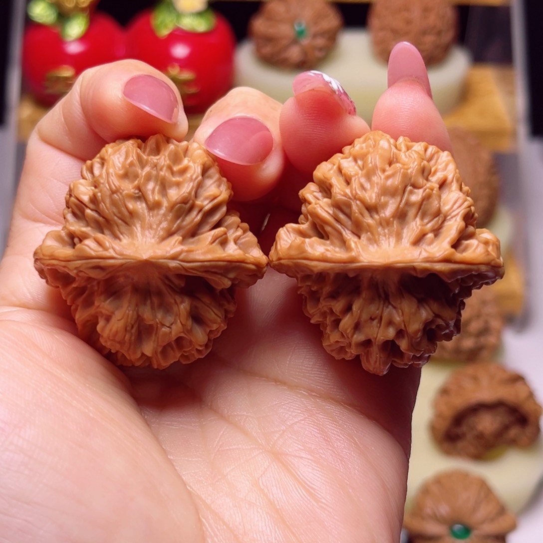 文玩核桃吊坠38尺秦闷