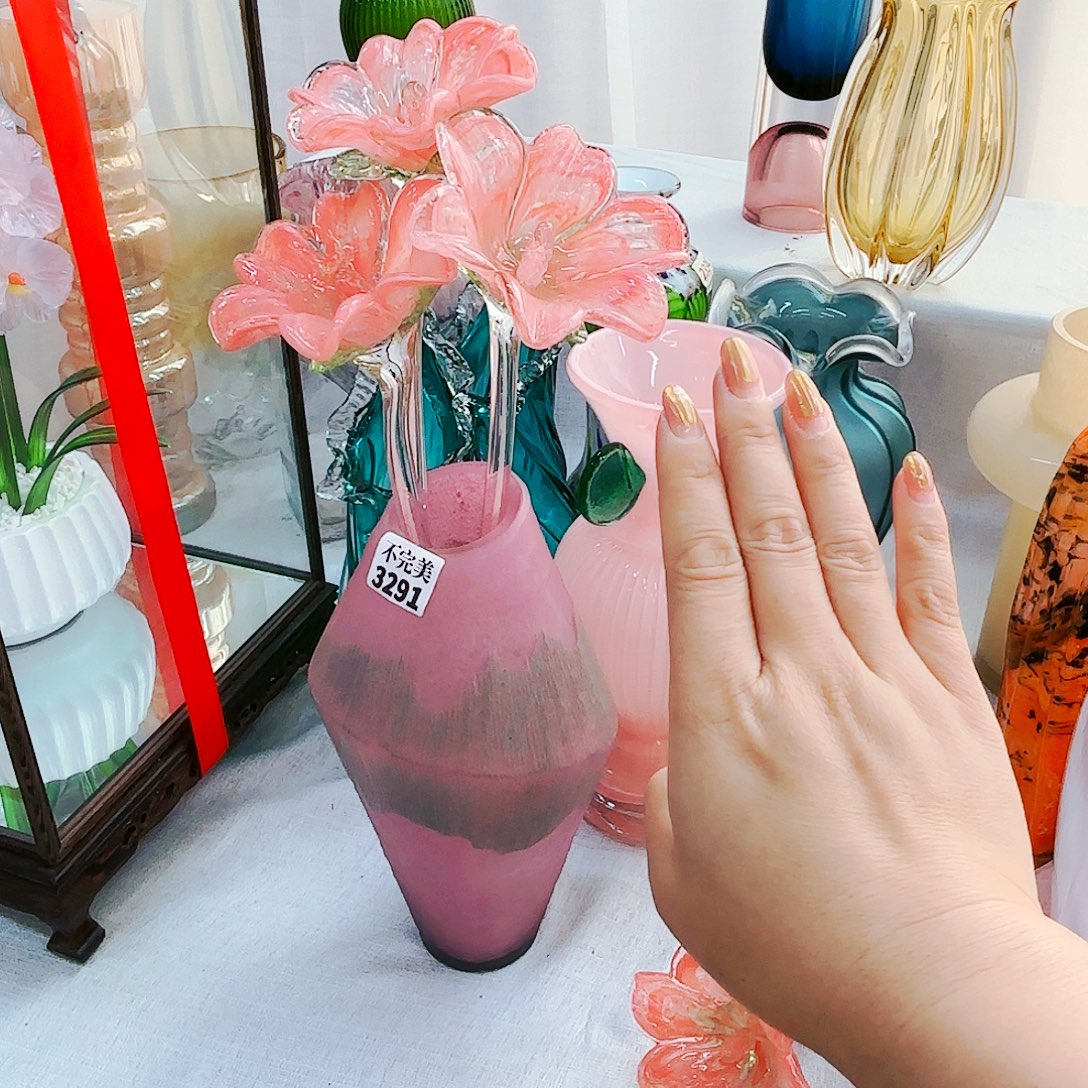 3花1瓶安妮家居花瓶摆件不退不换