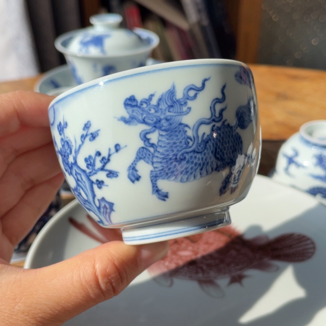 源明青忆麒麟望月