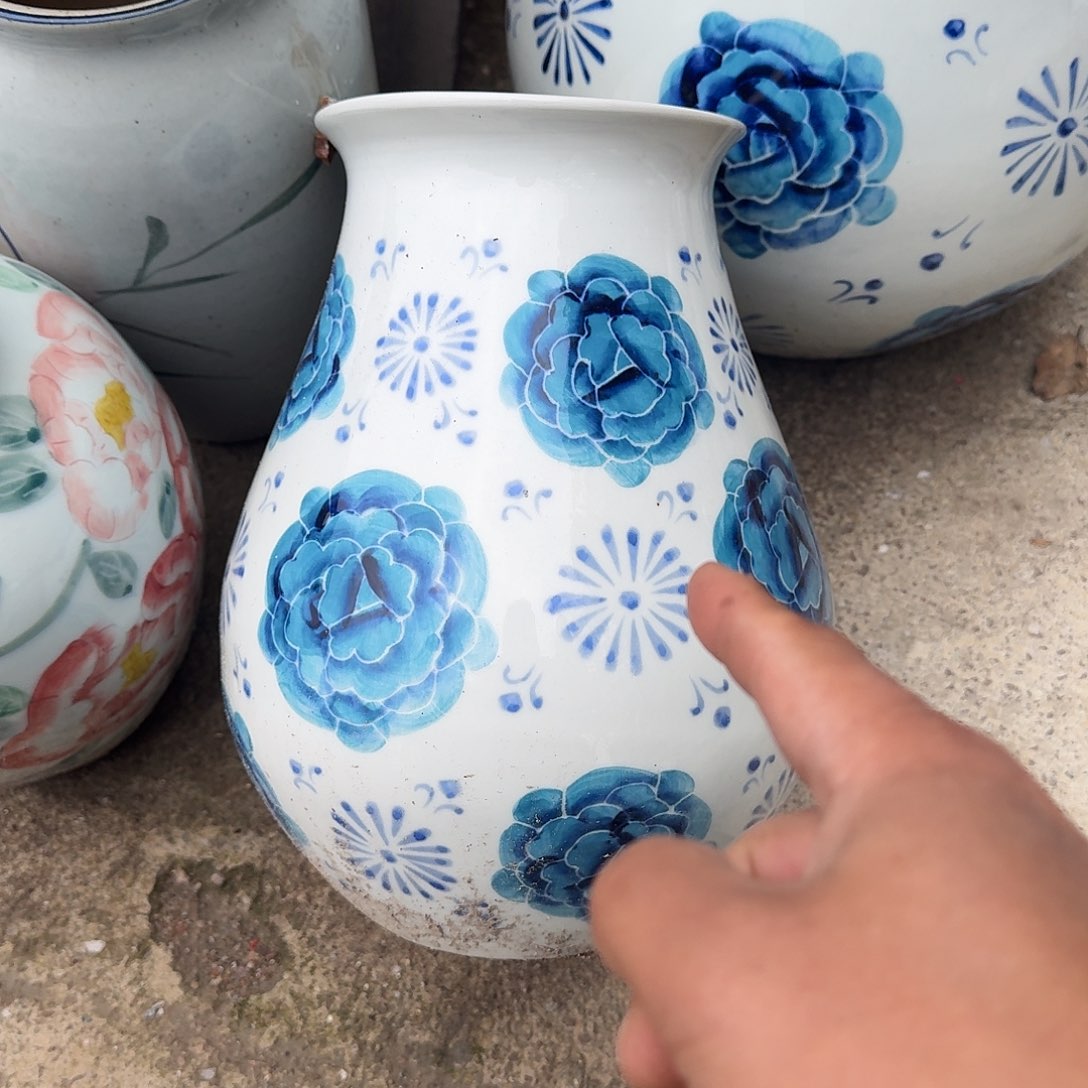 陶瓷微瑕景德镇手工花器