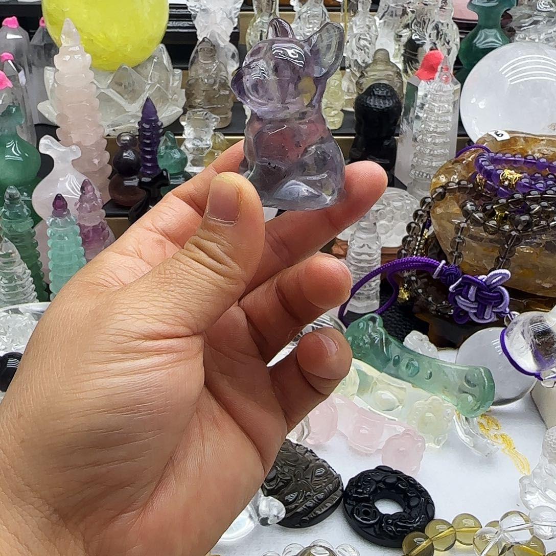 未镶嵌水晶车挂摆件