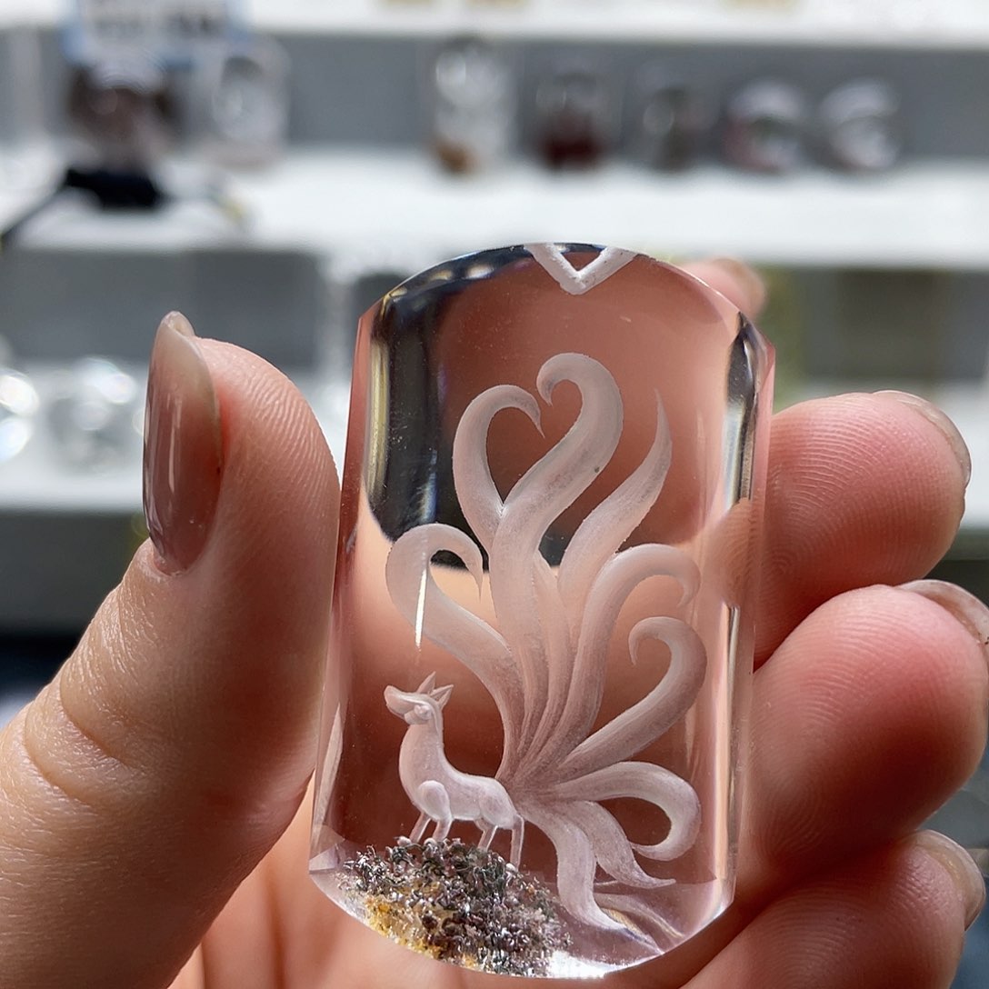 水晶颈饰未镶嵌水晶