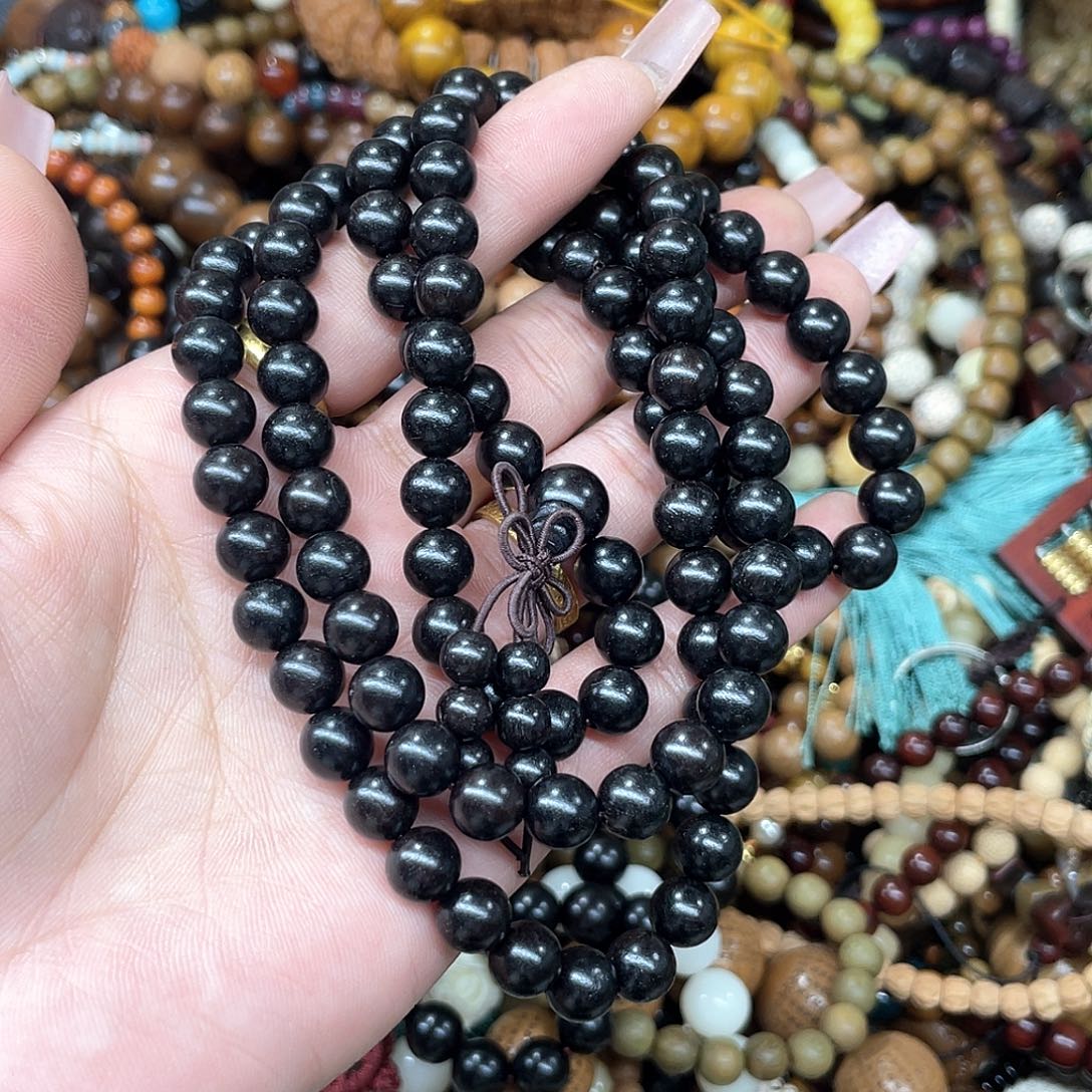 维腊木（绿檀）无事牌