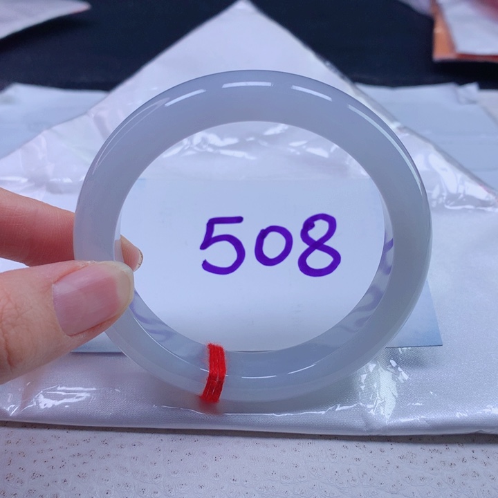 翡翠未镶嵌手镯古****初58圈口