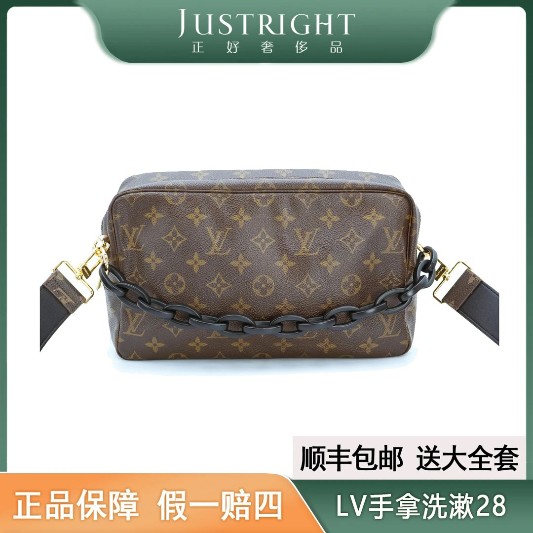 修复品99新 LouisVuitton/路易威登 LV化妆洗漱包/28中古