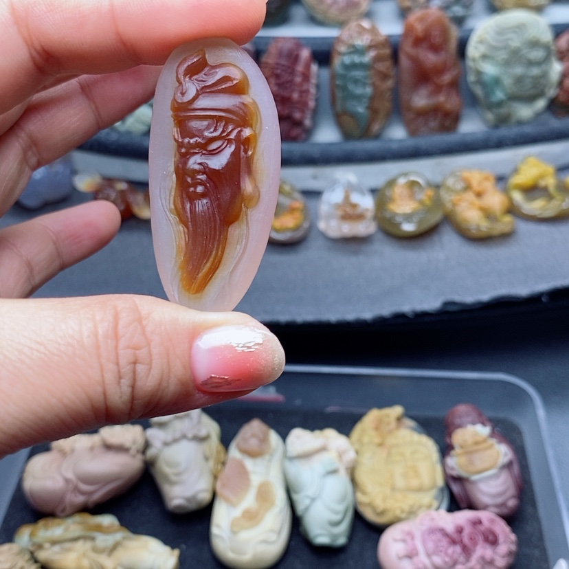 【闪购商品】定制玛瑙吊坠未镶嵌