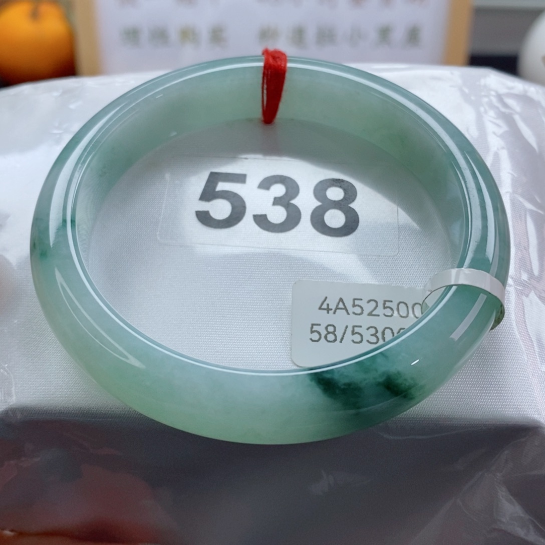 翡翠手镯未镶嵌天然A货翡翠手镯