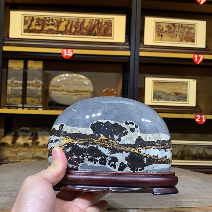 昌化石印石国画石