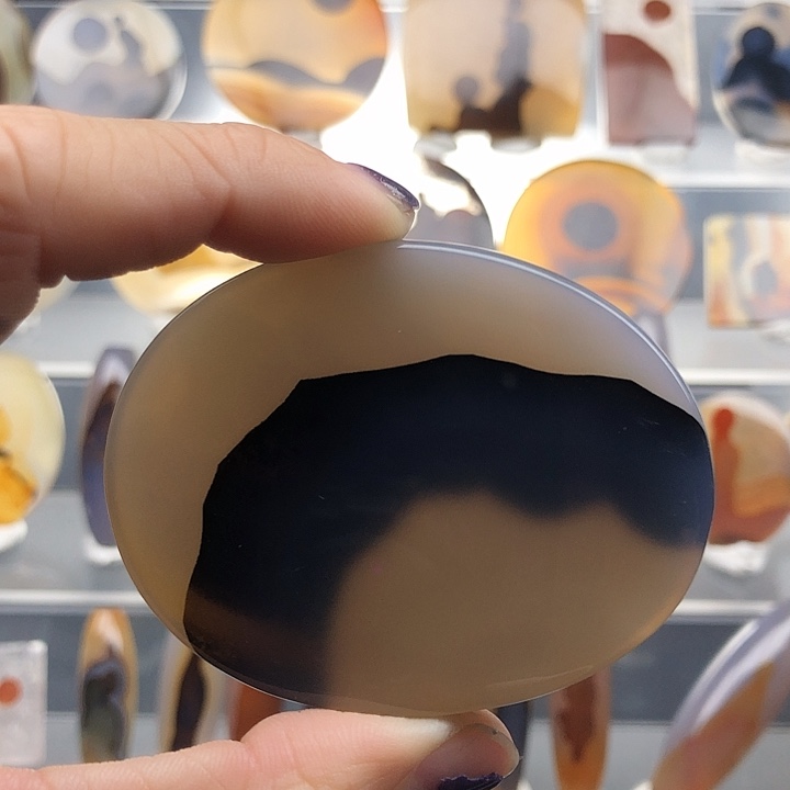 玛瑙/玉髓合金颈饰127