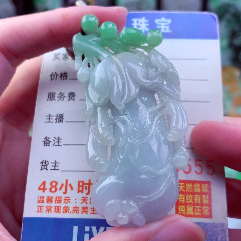 【闪购商品】翡翠颈饰未镶嵌挂件