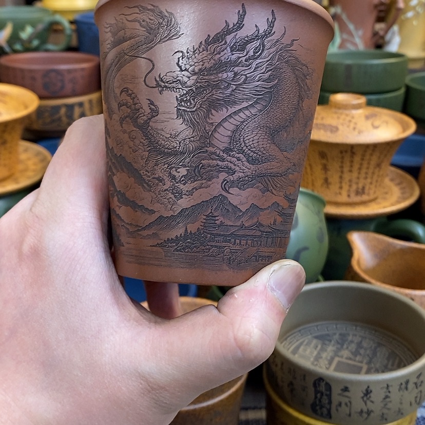 【闪购商品】紫砂杯子宜兴全手工紫砂杯