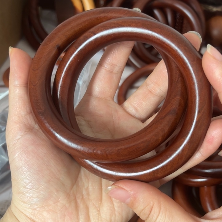 枣木神**乐内径70乾坤圈枣木带焦