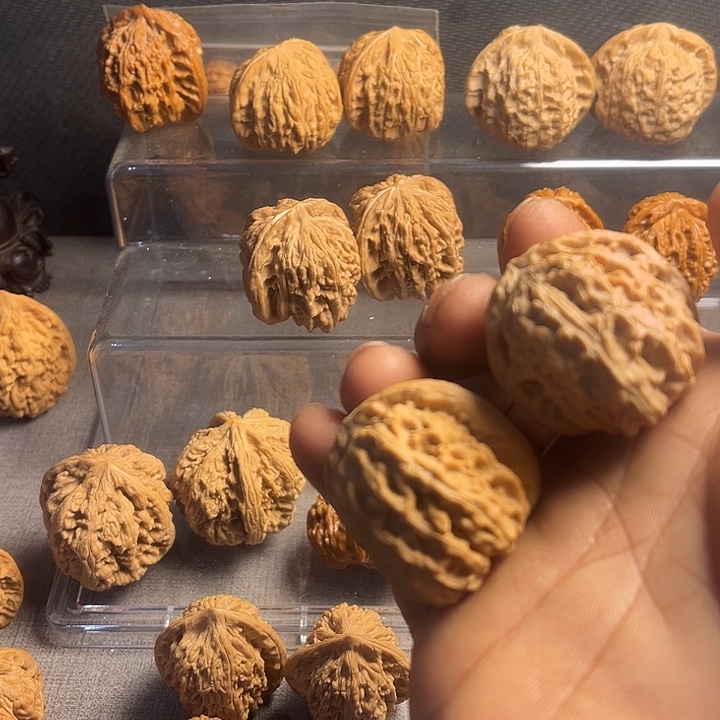文玩核桃吊坠36白狮子