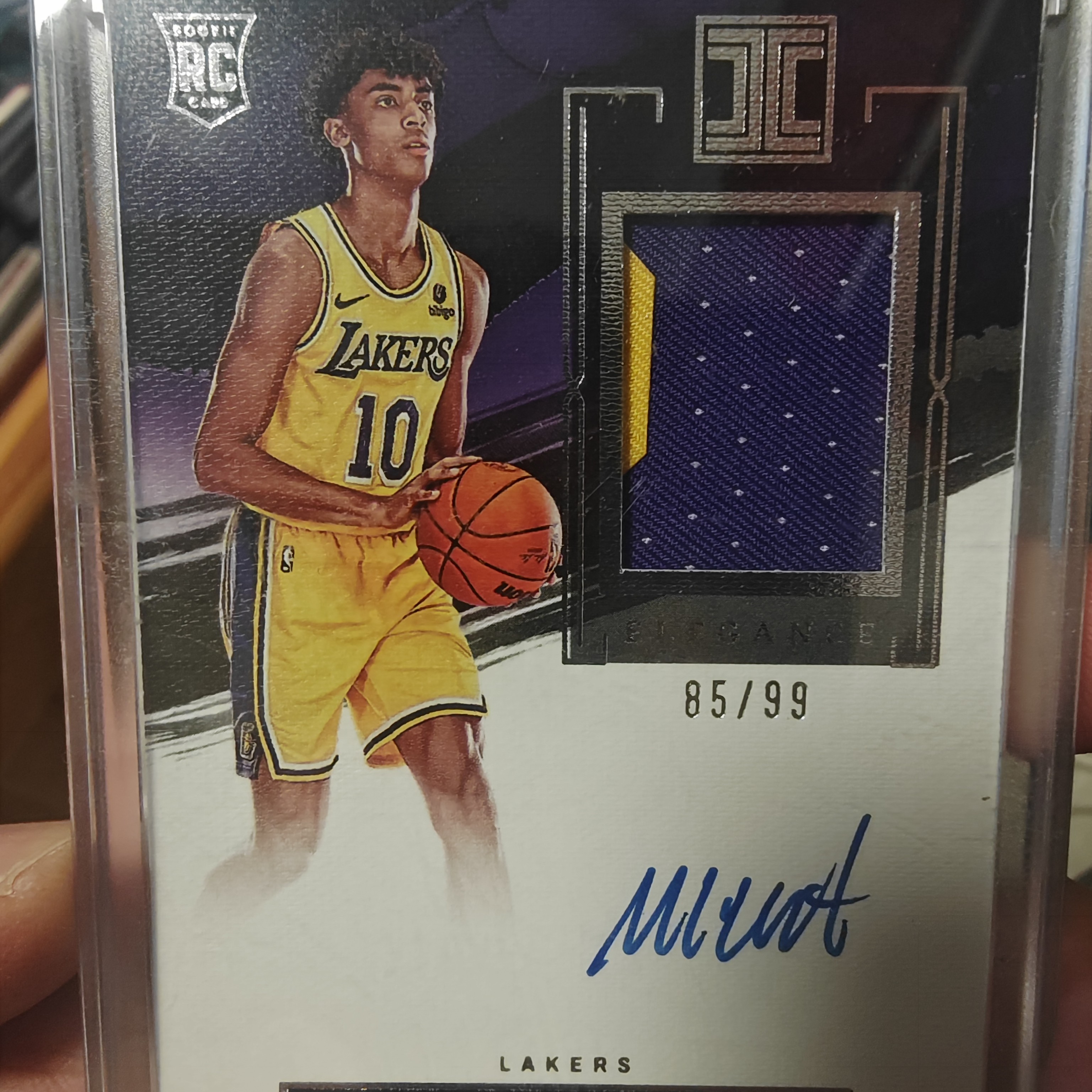 小科比 克里斯蒂 小真金 新秀 卡签 rpa 99编