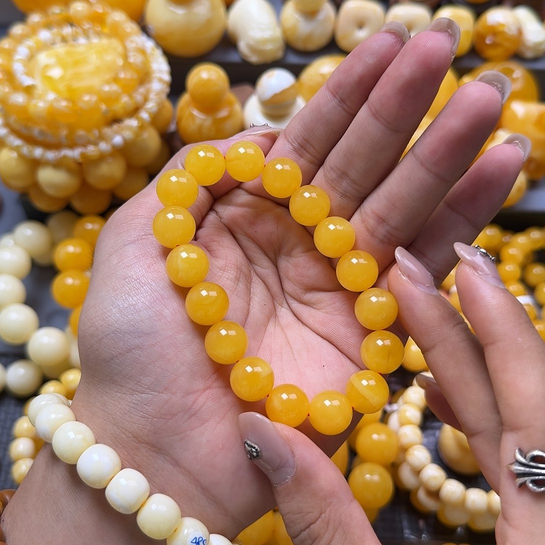 未镶嵌蜜蜡珠宝奇石同料12.6mm