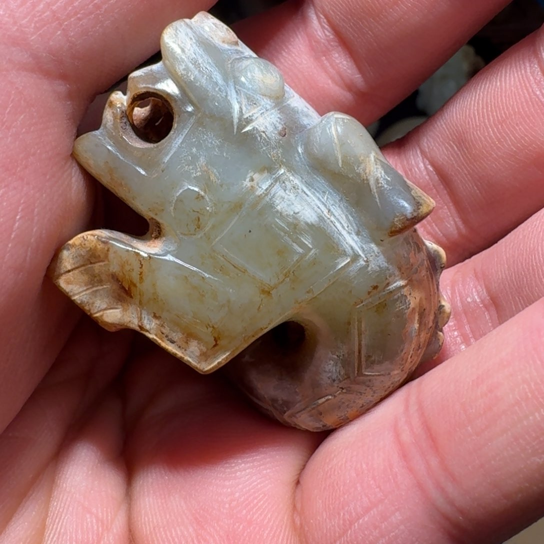 和田玉（糖玉）颈饰未镶嵌用****3