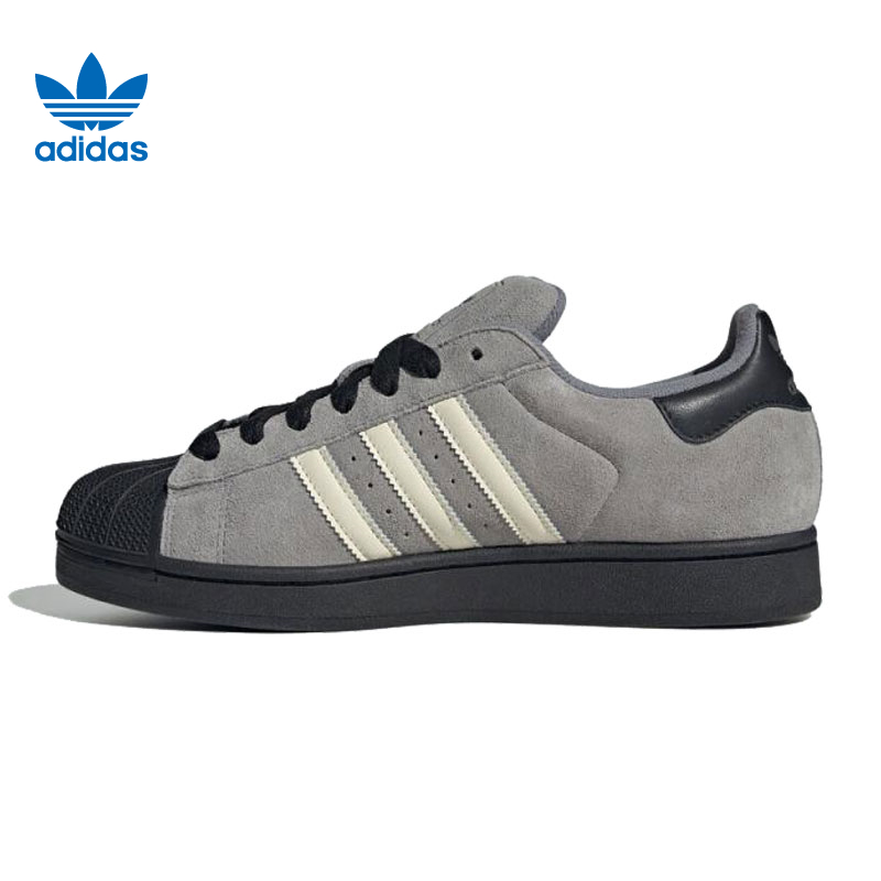 adidas阿迪达斯【环*】三叶草男女鞋SUPERSTAR II运动休闲鞋JQ3222