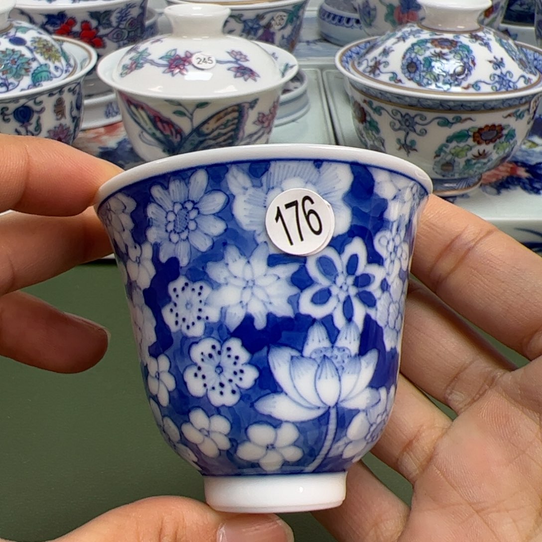 杯景德镇纯手绘茶具176