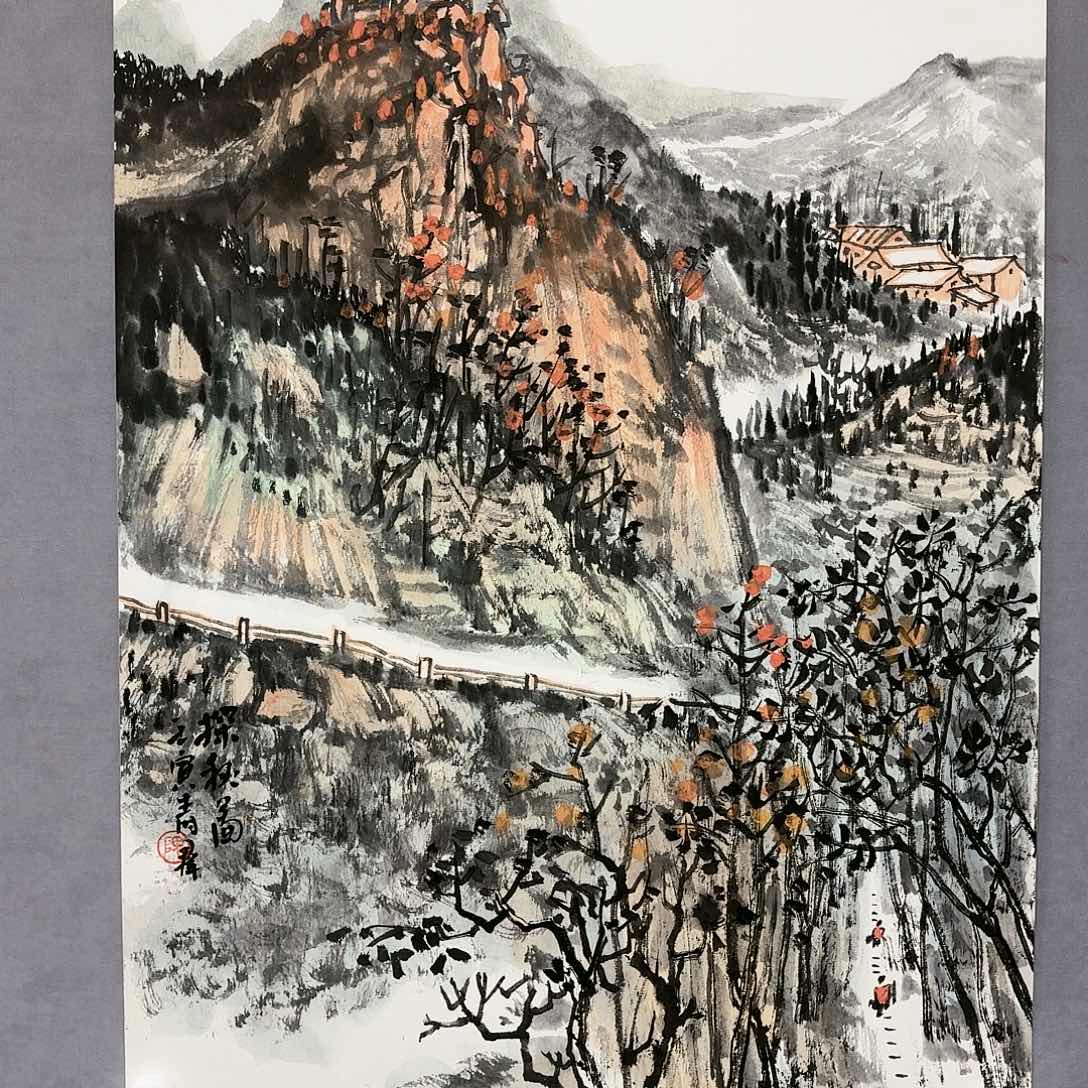 国画国画纯手绘作品请放心去藏
