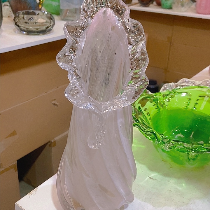 无铅玻璃琉璃花瓶花高33口6