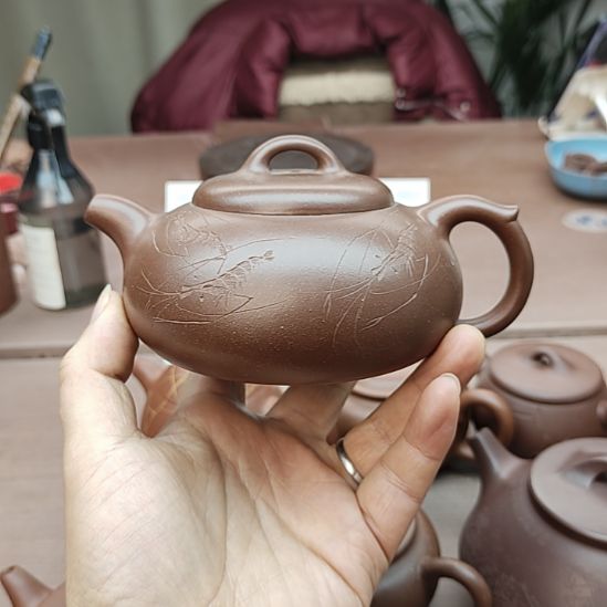 小***江紫砂茶壶宜兴黄龙山原矿底槽清