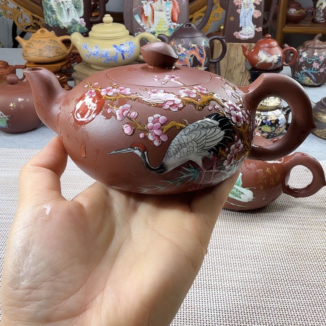 清***～紫砂茶壶12346789