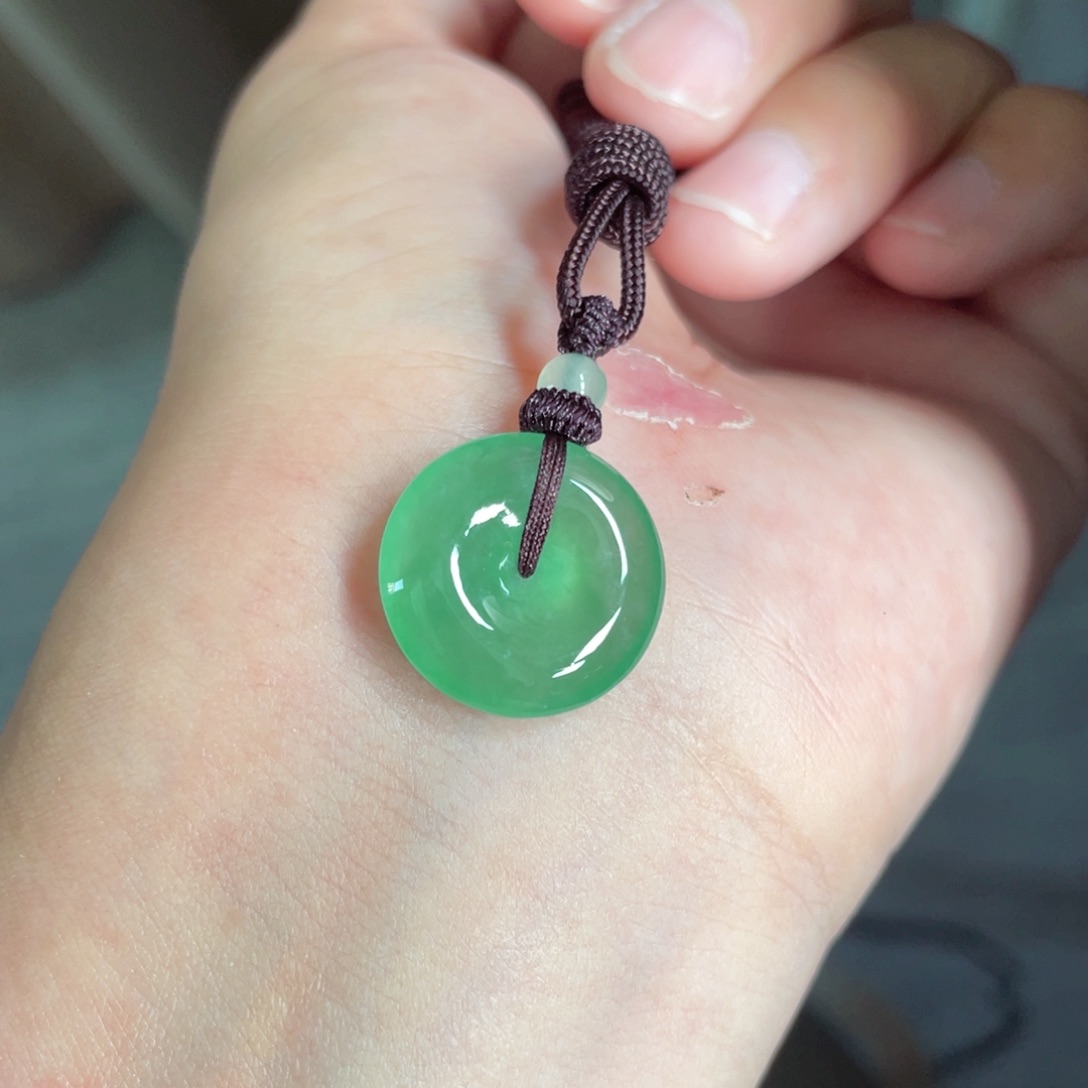 颈饰未镶嵌翡翠扣子