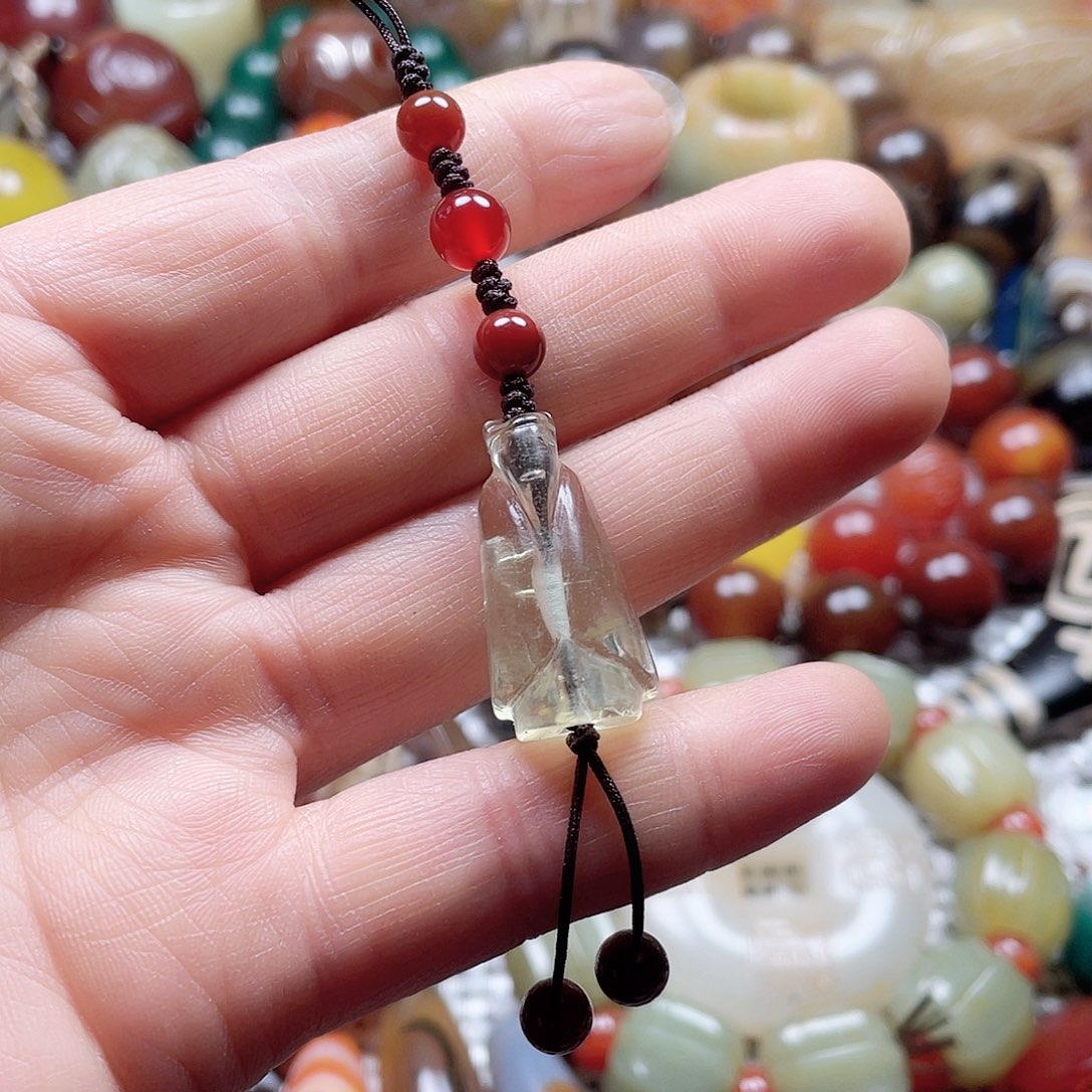 水晶挂件吊坠未镶嵌