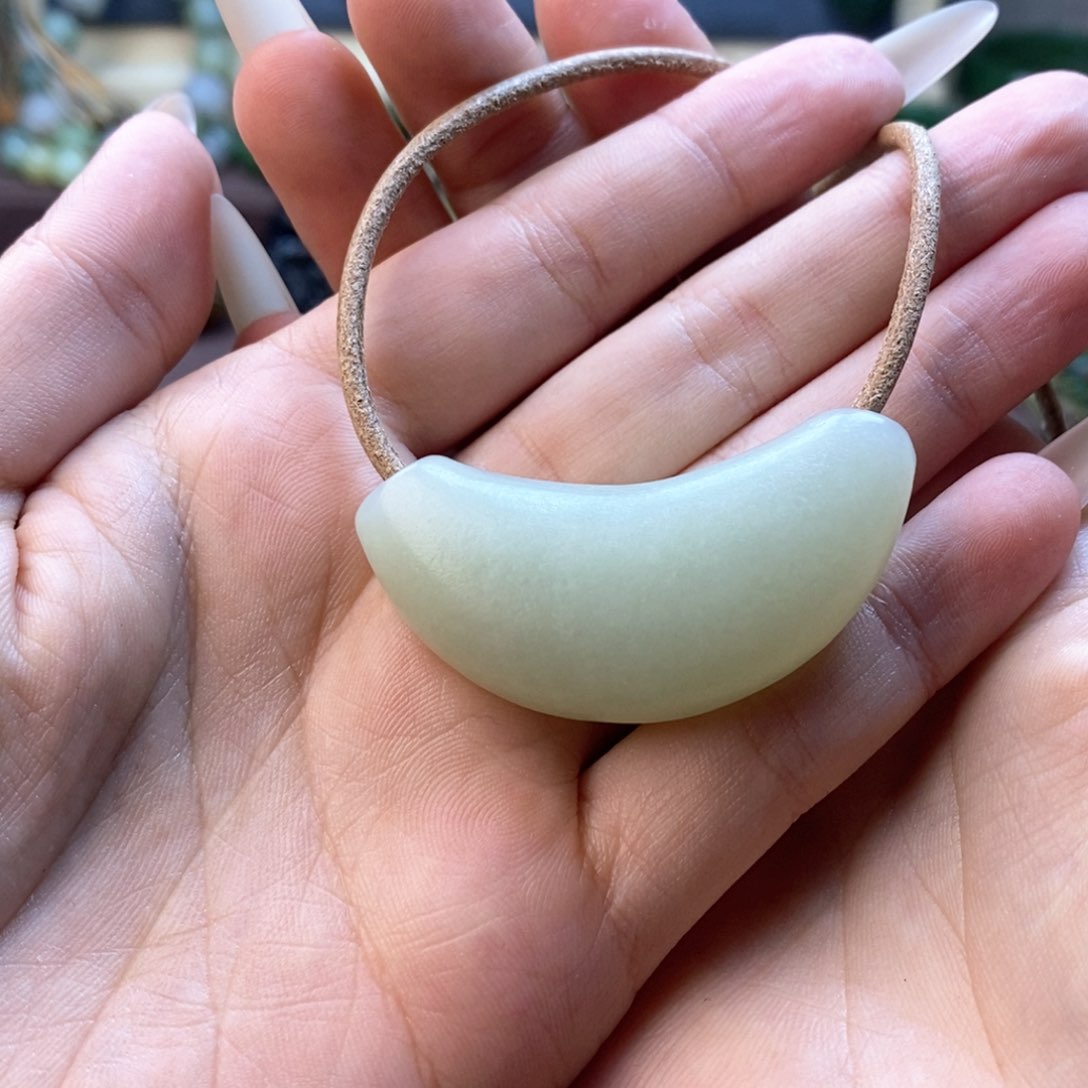 和田玉颈饰未镶嵌—****头定制