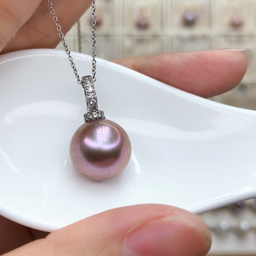 淡水珍珠颈饰合金