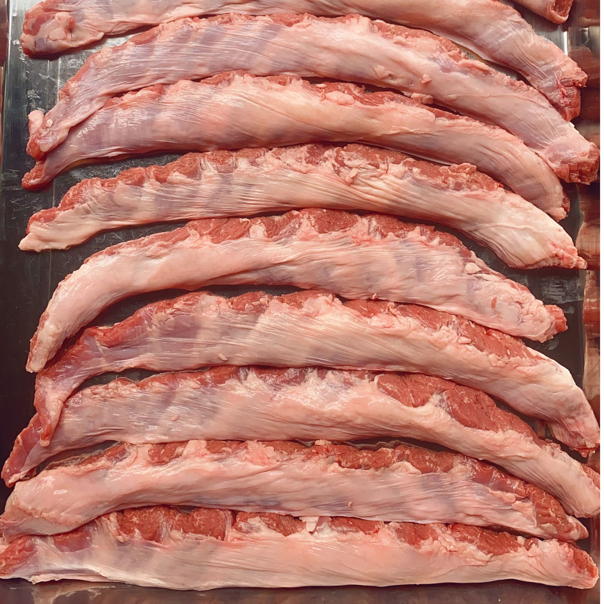 东北大油边新鲜速冻纯油边烧烤食材