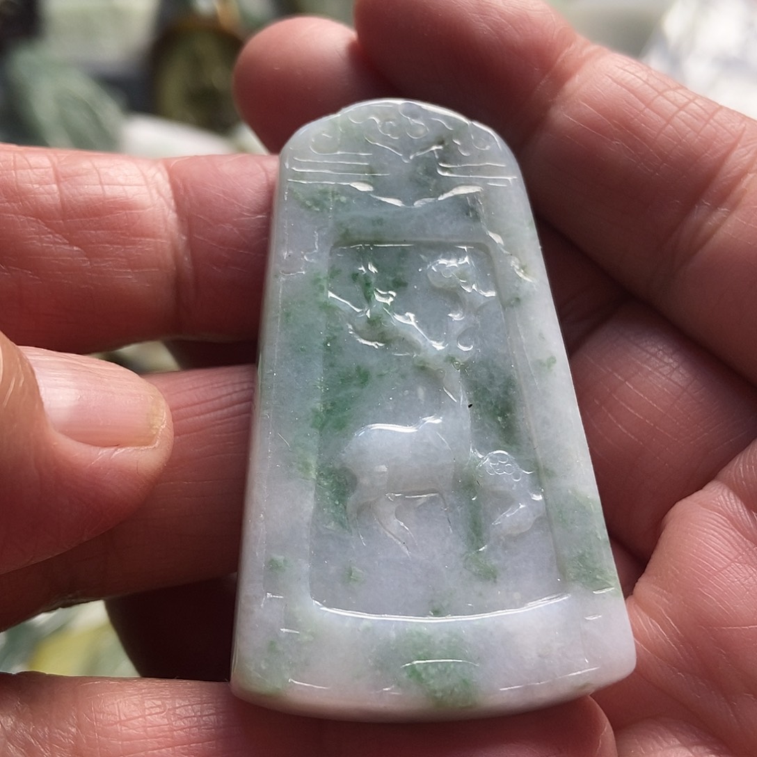 翡翠吊坠(不含链)未镶嵌