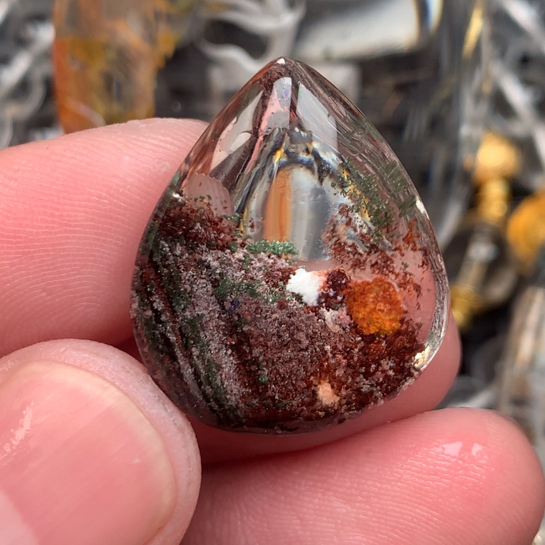 未镶嵌颈饰水晶E****k天然水晶项链搭配