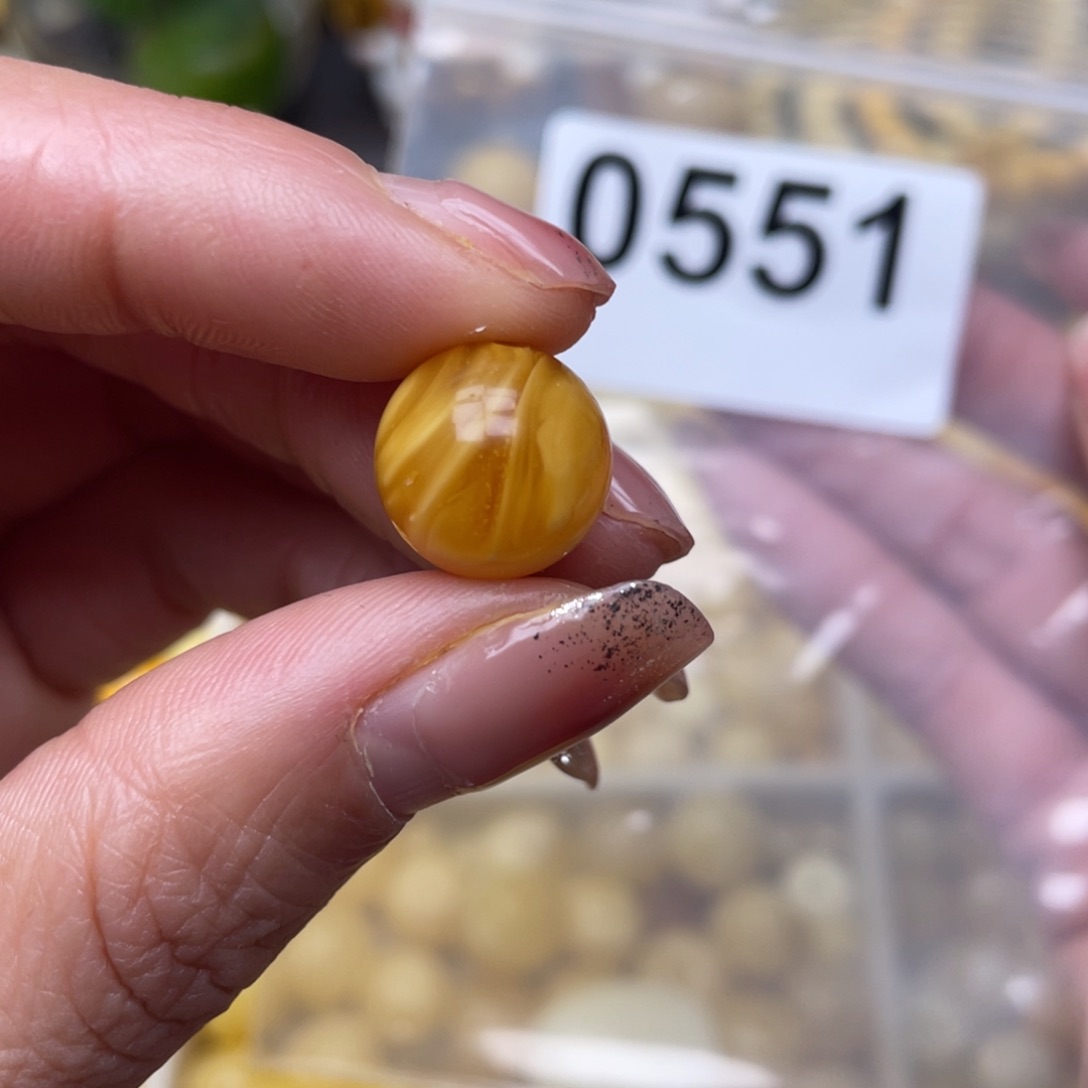 蜜蜡珠宝奇石未镶嵌小坑13