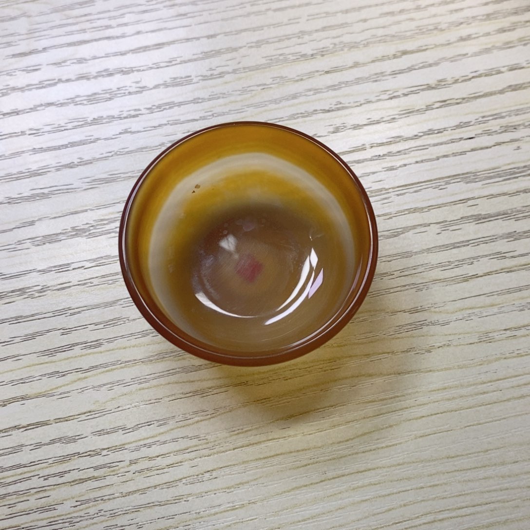 未镶嵌20毫升杯玛瑙/玉髓蓝*