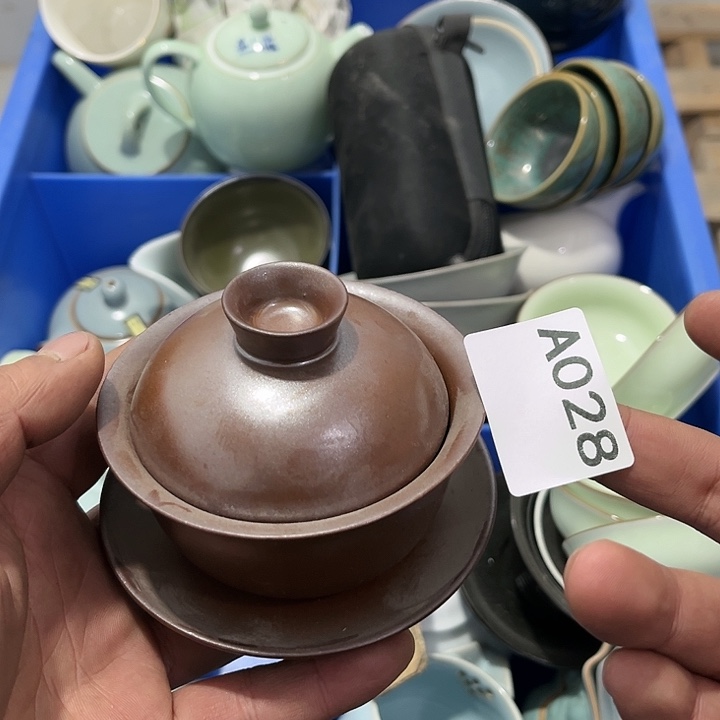 茶具默认微瑕瓷器、茶具、壶、摆件，介意勿拍 