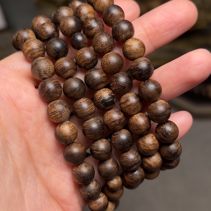 手串沉香越南芽庄白棋楠限量款0.8×108